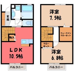 ミュールの物件間取画像